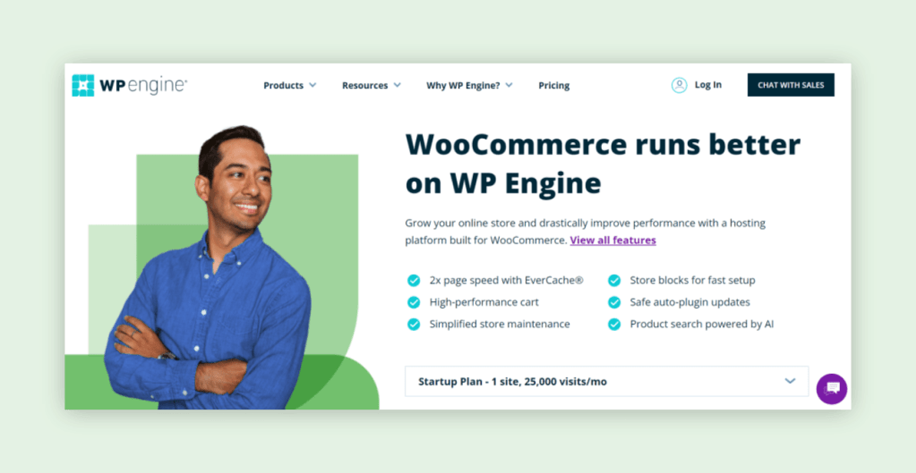 WPEngine WooCommerce Hosting
