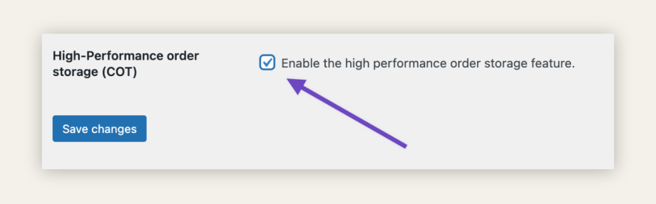 Searching through customer orders on large WooCommerce sites can slow down site performance.