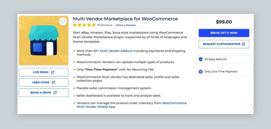 Multivendor Marketplace for WooCommerce