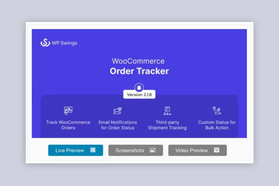 WooCommerce Order Tracker