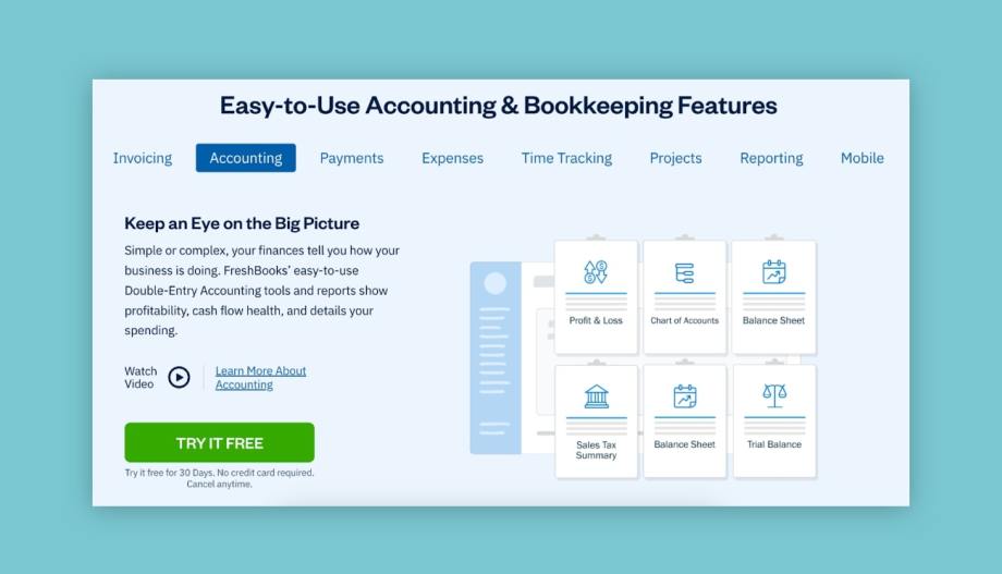 Freshbooks Accounting Software
