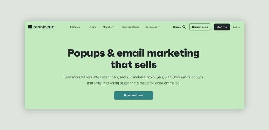 Omnisend email marketing tool