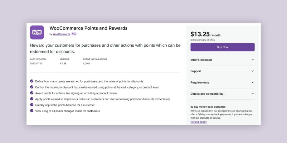 WooCommerce Points and Rewards Plugin