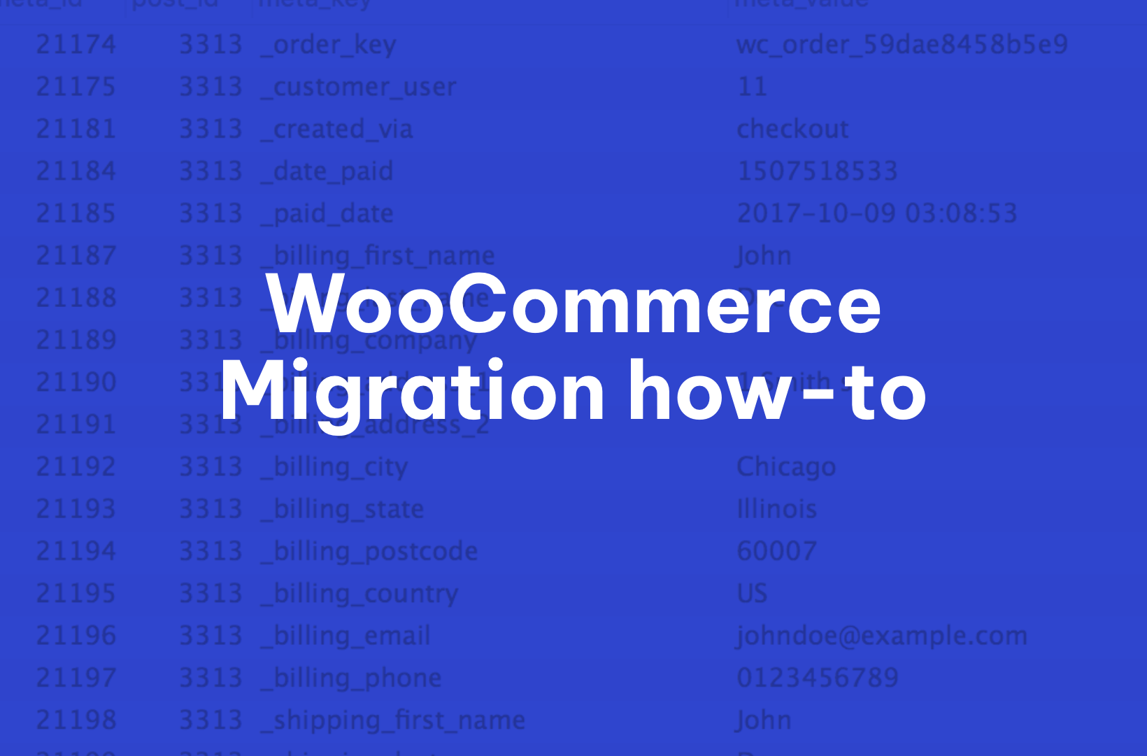 WooCommerce migration how-to