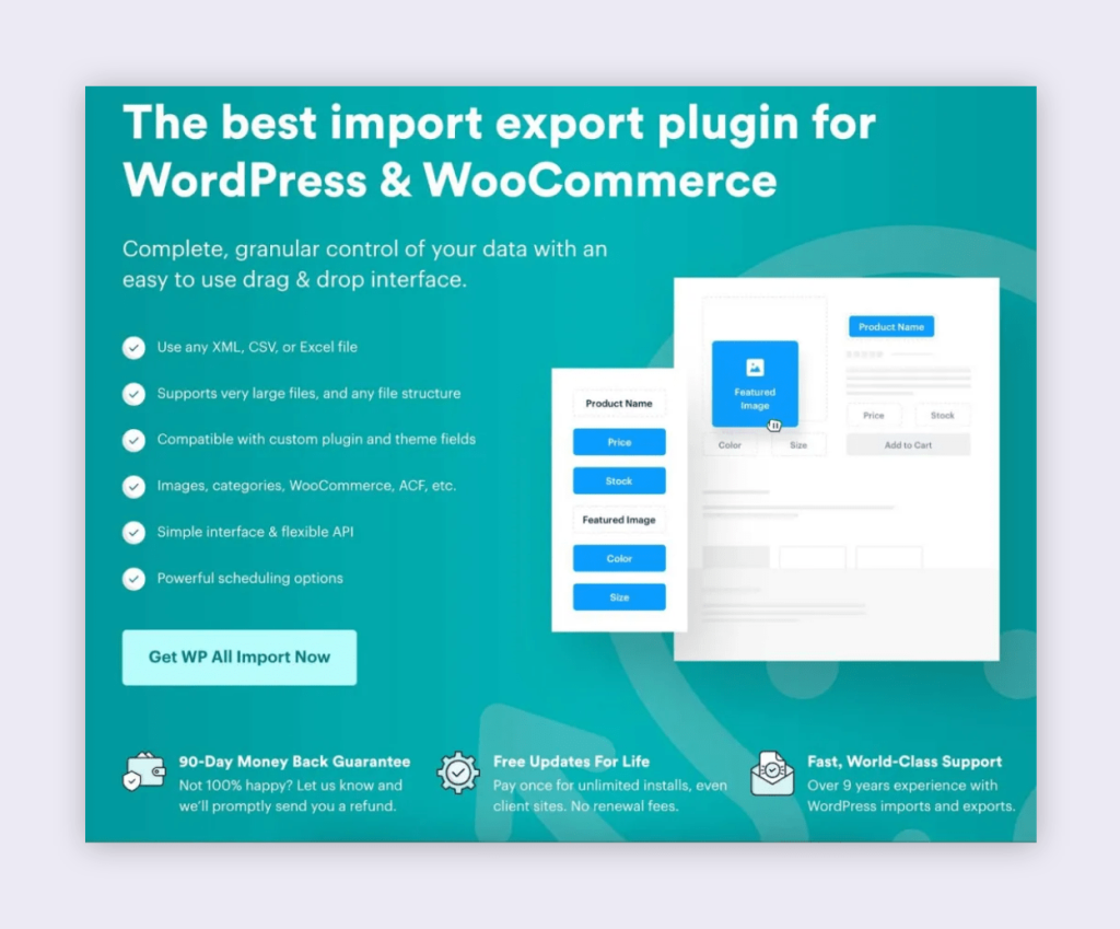 WP All Import plugin for WordPress