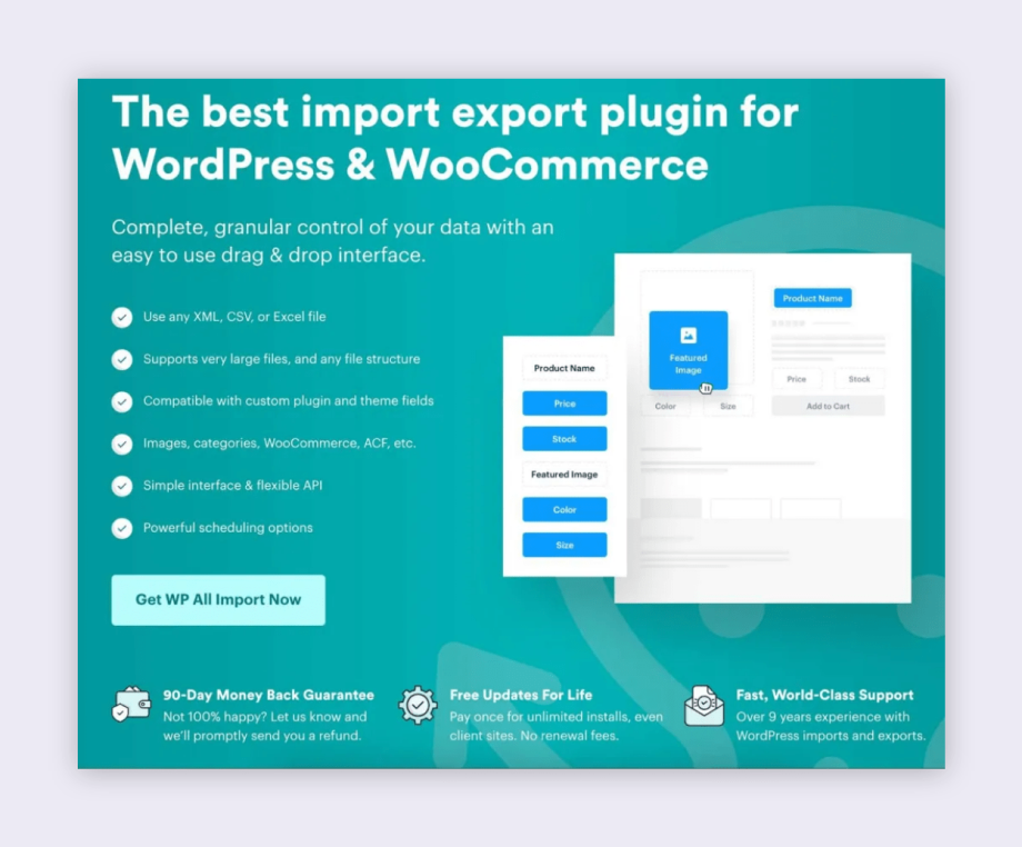 WP All Import plugin for WordPress