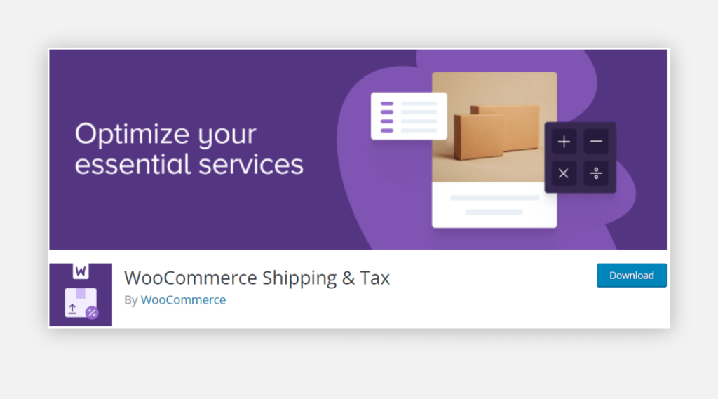 WooCommerce Shipping and Tax