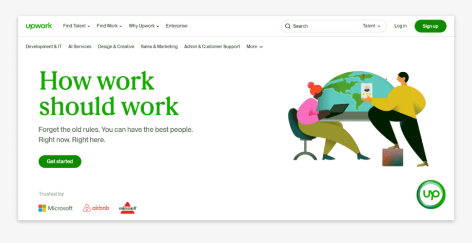 Upwork.
