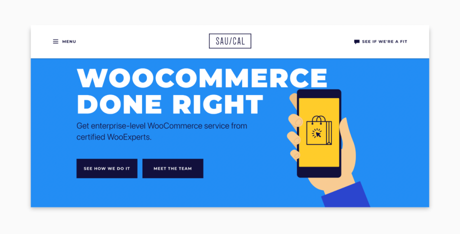 Saucal Homepage