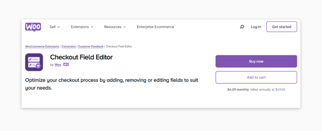 El plugin WooCommerce Checkout Field Editor.